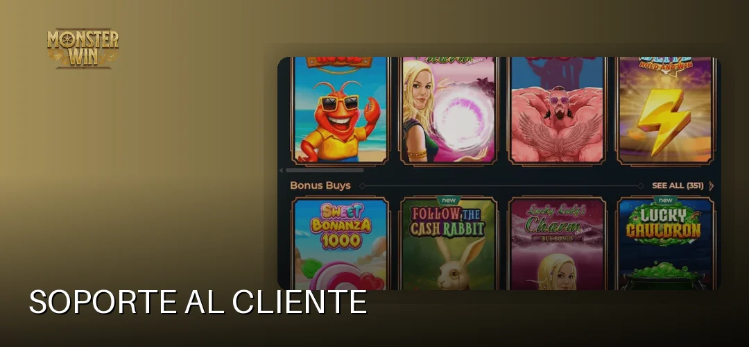 Soporte al cliente